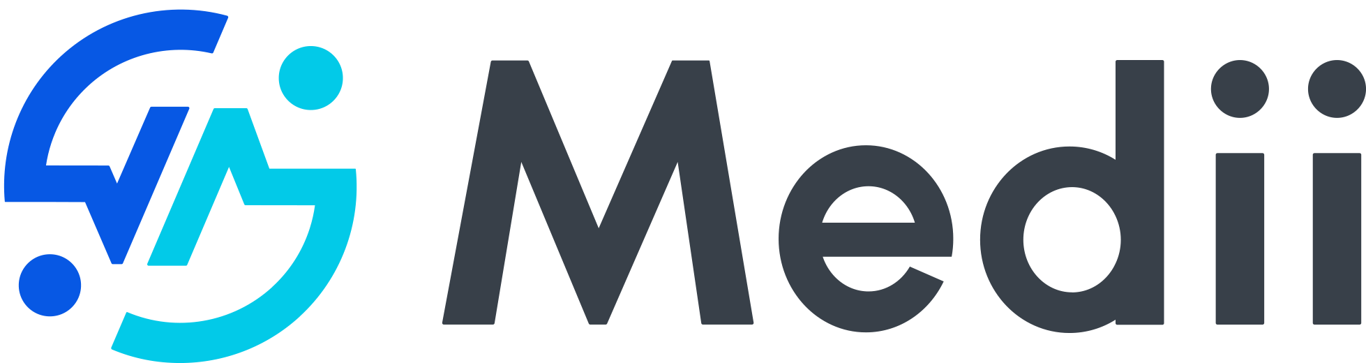 ロゴマーク：株式会社Medii